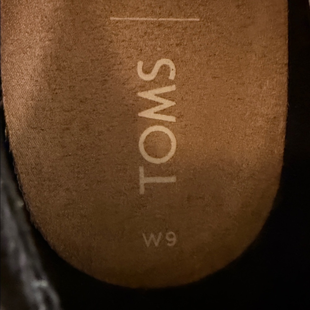 TOMS Shayle Black Womens 9 Ankle Boots - Picture 5 of 8